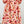 PUFF SLEEVE MINI DRESS 25S RED IN LINEN 266363