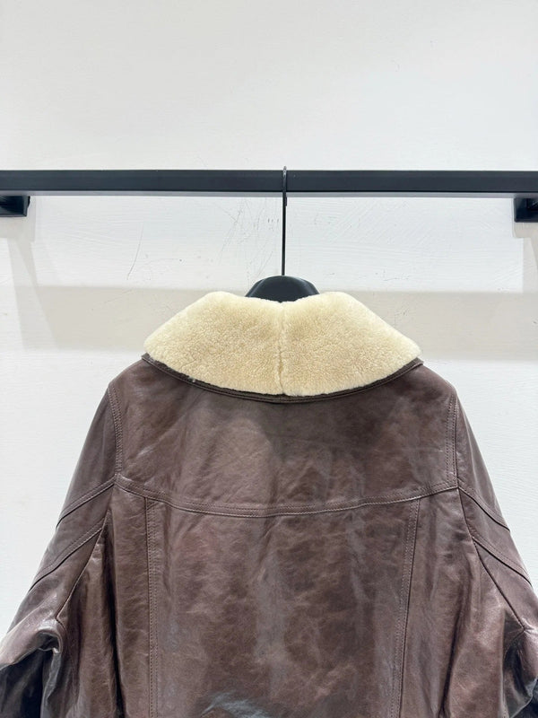 MIUMIU LEATHER JACKET STYLE 585