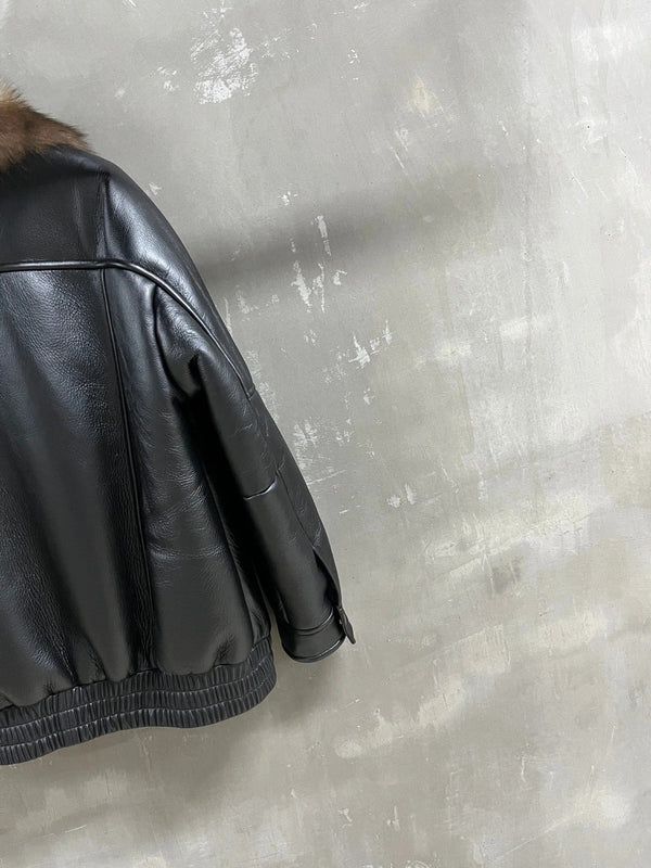YSL 25S LEATHER JACKET STYLE 142