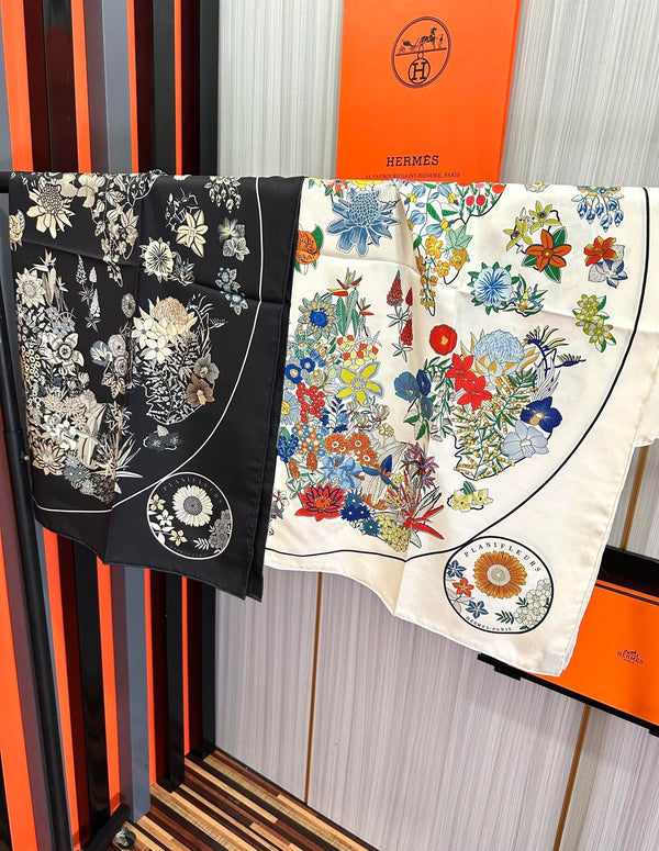 HERMES 25S SCARF 90 IN SILK 735731