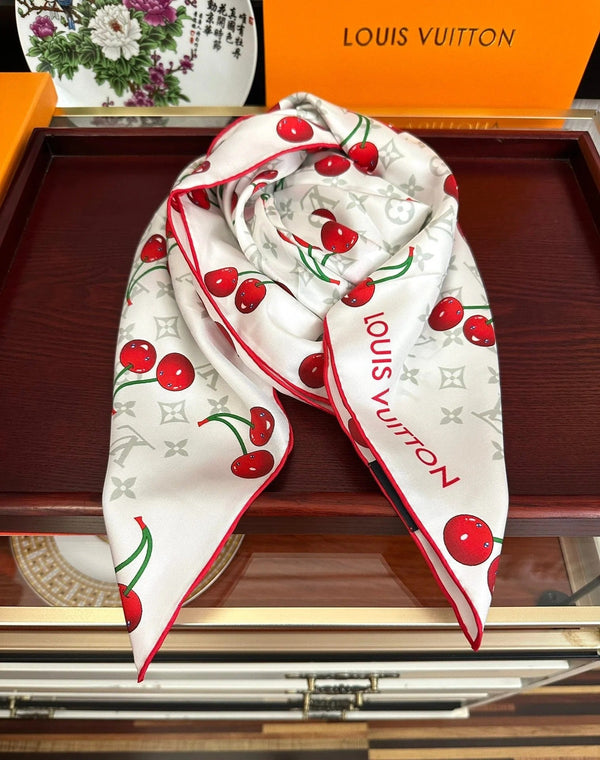 LV SCARF 90 CM IN SILK 03