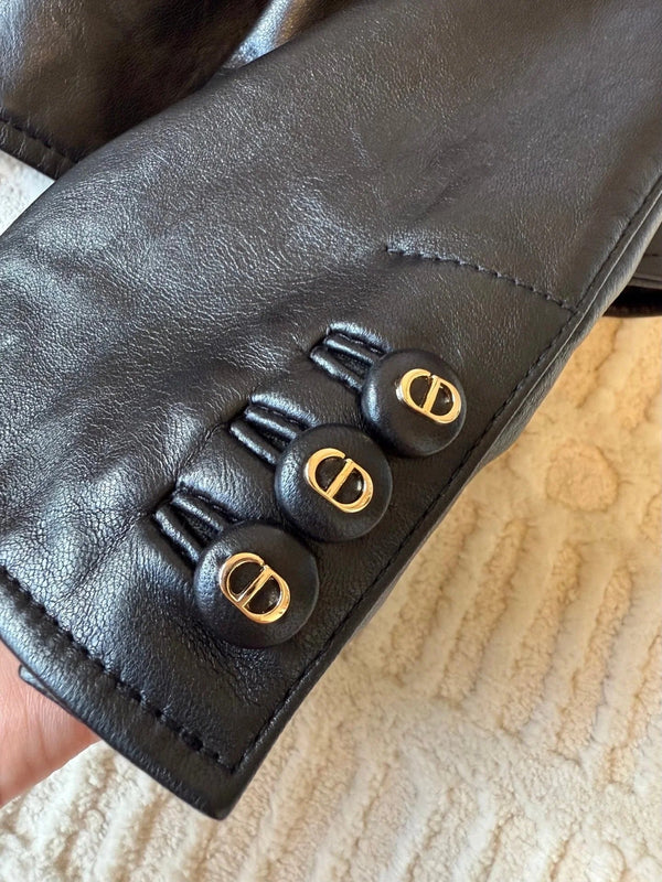 DIOR 25S LEATHER JACKET STYLE 358