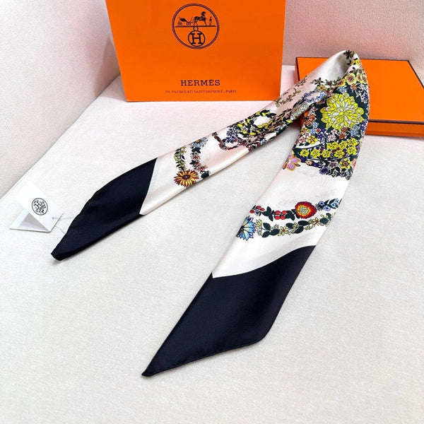 HERMES 25S SCIARPA 90 IN SETA 732128
