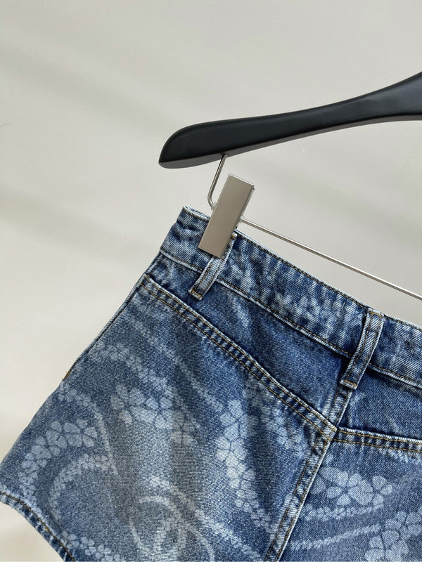CHANEL DENIM SHORTS 273103