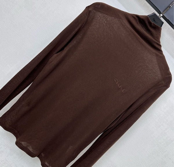 CELINE 25S PRINTED TURTLENECK 0102