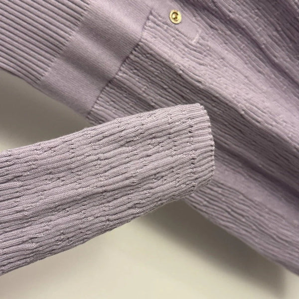 CHANEL 25S LONG-SLEEVE KNIT DRESS 334