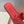 HM 26ss Oran Sandals Red Suede Calfskin 607248