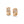 CRUSH DIAMOND PINK GOLD EARRINGS