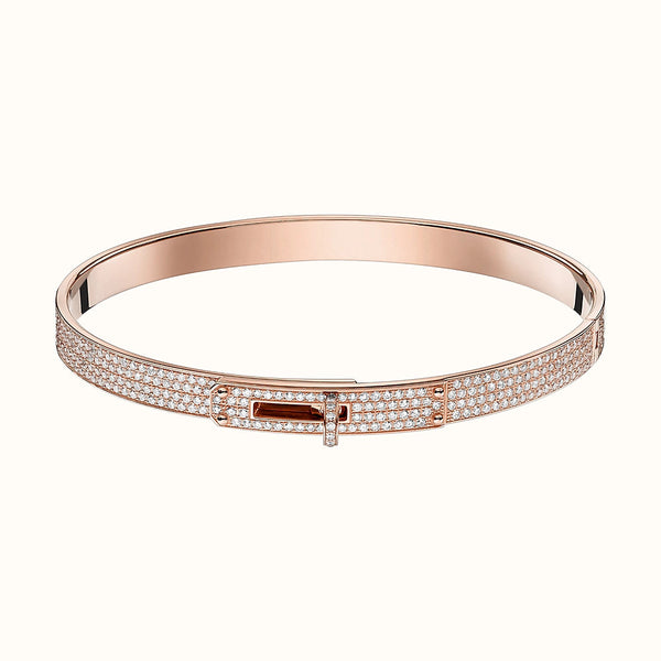 BRACCIALE KELLY CON PAVE' DI DIAMANTI 