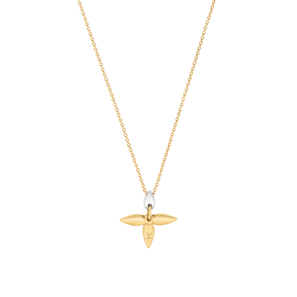 LOUISETTE PEDANT GOLD NECKLACE