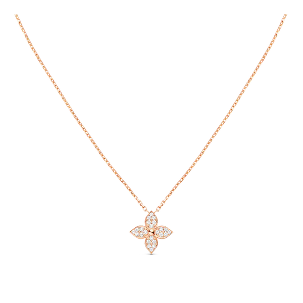 COLLANA CON DIAMANTI A STELLA