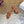 CE 26s Triomphe Block Heel Mules In Cognac Calfskin