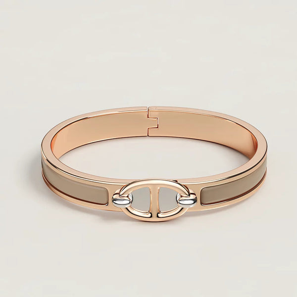 BRACCIALE CLIC CHAINE IN ORO ROSA