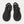miu riviere cord & leather black sandal