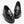 moccasins black calfskin metal