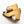 pumps yellow black patent calfskin
