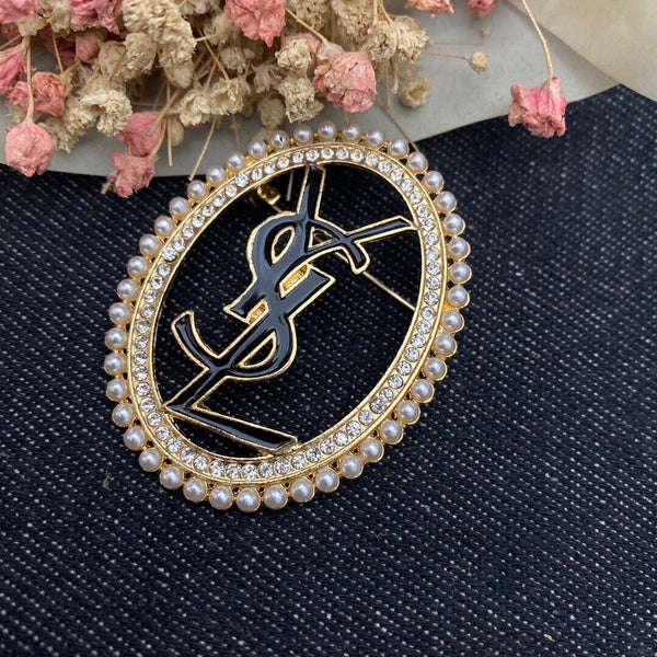 YSL Brooch Gold 172642