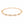 NUTS AND BOLTS GOLD BRACELET