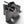 sandals gray patent crumpled lambksin