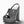 sandals gray patent crumpled lambksin