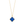 CLOVER NECKLACE TURQUOISE PINK GOLD
