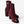 short boots burgundy black suede kidskin
