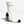 short boots white black knit patent calfskin