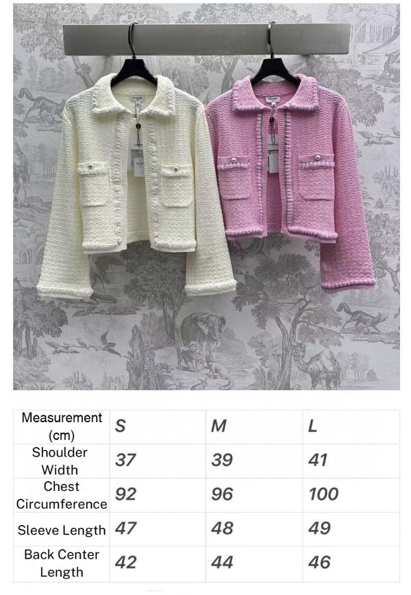 CC 25P Cardigan White Tweed 226821