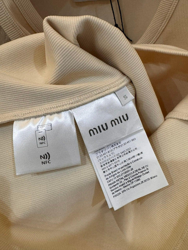 Miu Hand-beaded camisole