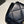 FLAP BAG 20CM GOLD HARDWARE BLACK CALFSKIN