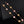 VINTAGE PINK AND PINK GOLD NECKLACE 10 MOTIFS