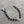 BRACCIALE IN ARGENTO CON PIETRA NERA MONOGRAM LV