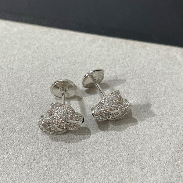 ORECCHINI CON DIAMANTI PANTERA