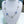 CLOVER 10 MOTIFS CHALCEDONY DIAMONDS SILVER NECKLACE
