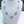 CLOVER 10 MOTIFS CHALCEDONY DIAMONDS SILVER NECKLACE