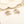 DOUBLE C FLOWER GOLD EARRINGS