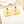 SQUARE CC GOLD EARRINGS