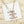 DOUBLE C CUSTOMIZED PINK PEARL GOLD NECKLACE