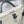 HM KELLY MINI 20 WHITE GLACIER GRAY EPSOM SILVER HARDWARE