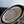 SMALL BUCKET CUIR TRIOMPHE 24CM IN STRIPED TEXTILE AND BLACK CALFSKIN