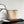 SECCHIELLO PICCOLO CUIR TRIOMPHE 24CM IN TESSUTO A RIGHE E PELLE DI VITELLO TAN