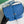 BELVEDERE PM BAG 21CM SKY BLUE CANVAS