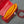 SAIGON SOUPLE MINI BAG RED CANVAS