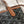 MINI HOBO BOHEME 38CM TELA NERA E MARRONE CHIARO