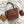 MINI HOBO BOHEME 38CM BURGUNDY CANVAS