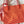 MINI HOBO BOHEME 38CM TELA ROSSA