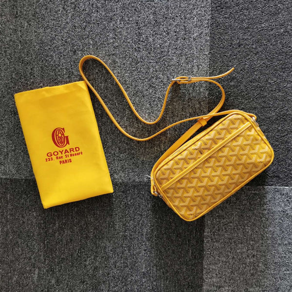 BORSA CAP-VERT PM 23X8X14CM TELA GIALLA