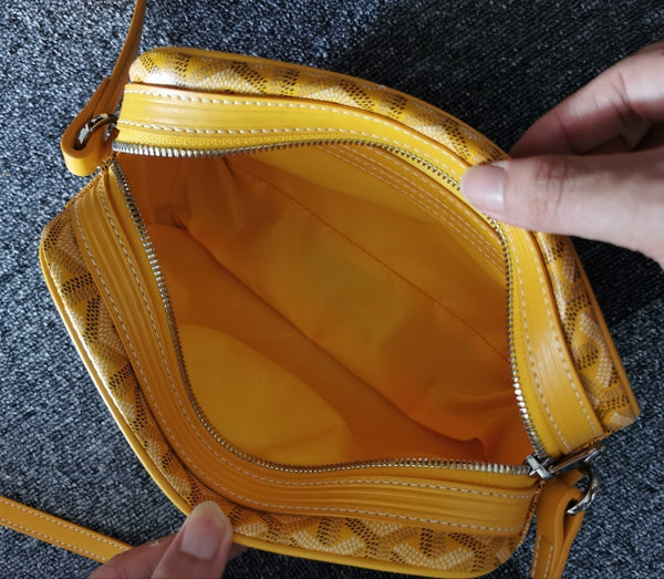 BORSA CAP-VERT PM 23X8X14CM TELA GIALLA
