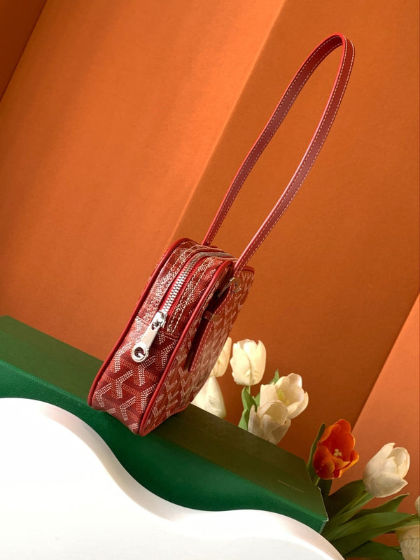 BORSA PER TOAST GOYA DI SECONDA MANO 21 CM TELA ROSSA