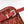 BORSA PER TOAST GOYA DI SECONDA MANO 21 CM TELA ROSSA